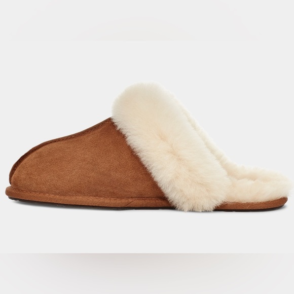 Ugg Scuffette II in Chestnut Size 7 New in box - Picture 4 of 16